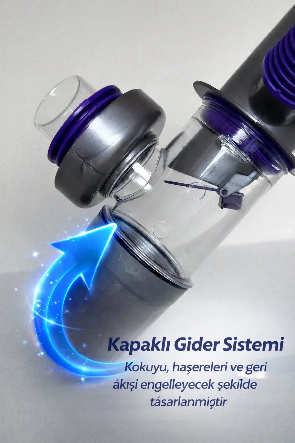 AQUENOX DRAINEXA – Mehrfach-Waschbecken-Siphon mit 6 Eingängen