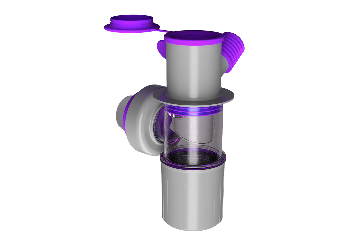 AQUENOX DRAINDUO – Waschbecken-Abflussadapter mit 2 Eingängen